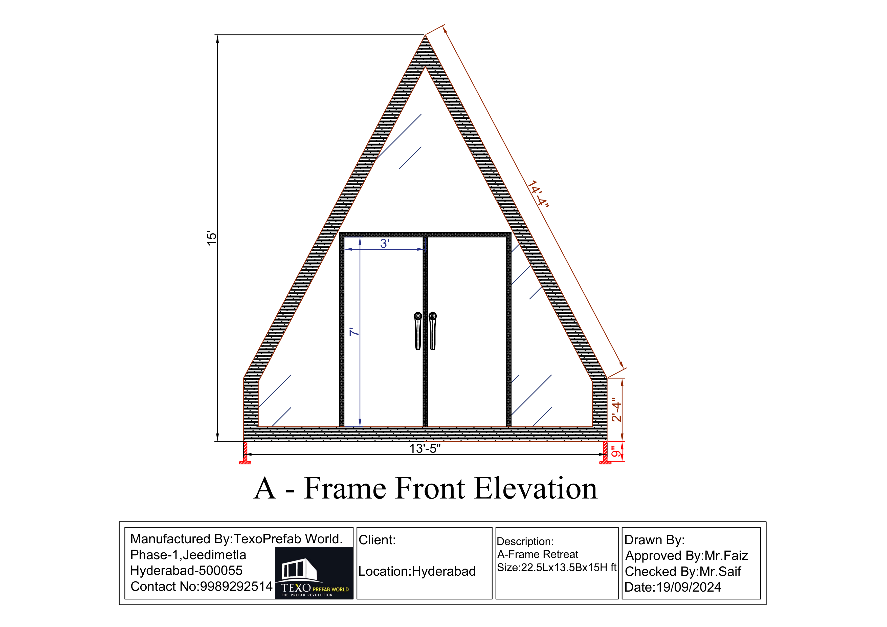 A-Frame Elevation Model